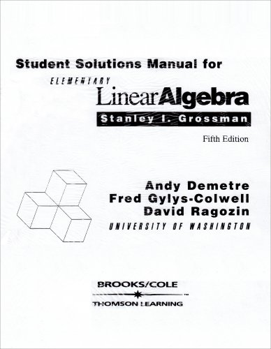 9780534279752: Elementary Linear Algebra