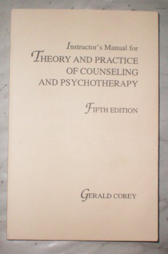 Imagen de archivo de Theory and Practice of Counseling and Psychotherapy a la venta por Booksavers of MD