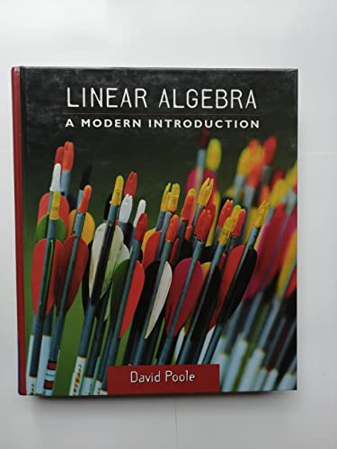 Stock image for Linear Algebra: A Modern Introduction (Available Titles CengageNOW) for sale by SecondSale