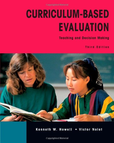 Imagen de archivo de Curriculum-Based Evaluation: Teaching and Decision Making a la venta por Blue Vase Books