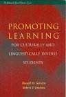 Imagen de archivo de Promoting Learning for Culturally and Linguistically Diverse Students: Classroom Applications from Contemporary Research (Wadsworth Special Educator Series) a la venta por Irish Booksellers