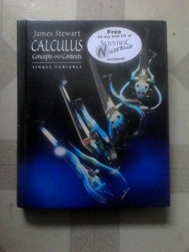Calculus: Concepts and Contexts, Single Variable (9780534344504) by Stewart, James