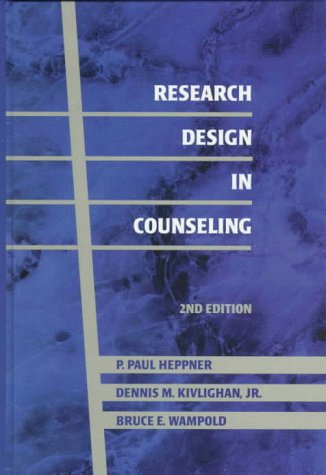 Beispielbild fr Research Design in Counseling zum Verkauf von Better World Books