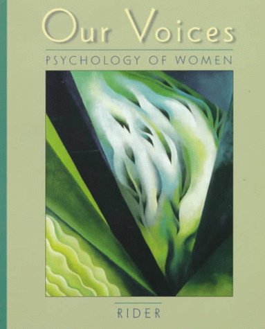 Stock image for Our Voices : Psychology of Women for sale by Better World Books
