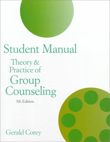 Stock image for Theory and Practice of Group Counseling for sale by Better World Books