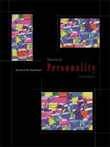 Beispielbild fr Theories of Personality zum Verkauf von Better World Books