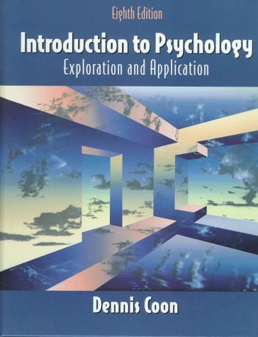 9780534349660: Introduction to Psychology: Exploration and Application