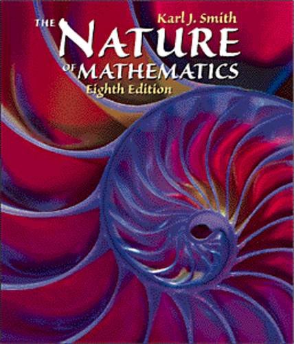 Imagen de archivo de Nature of Mathematics a la venta por HPB-Red