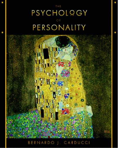 Psychology of Personality (9780534350192) by Bernardo J. Carducci