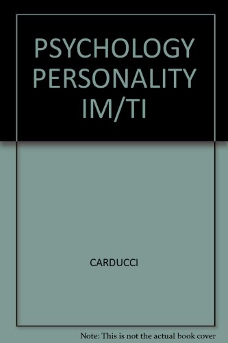 pshycology of personality notes pshycology of personality notes