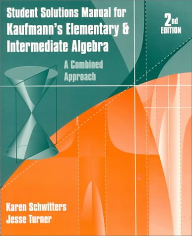 Beispielbild fr Elementary and Intermediate Algebra : A Combined Approach zum Verkauf von Better World Books