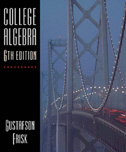 9780534351595: College Algebra