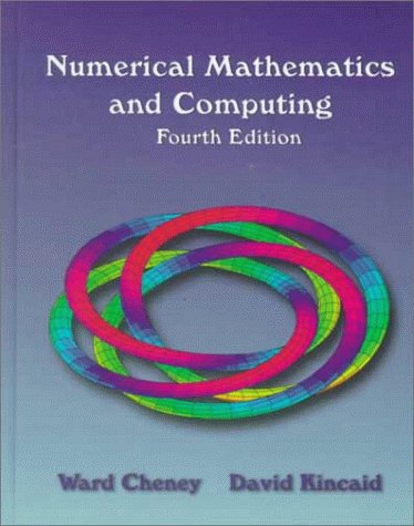 Imagen de archivo de Numerical Mathematics and Computing a la venta por HPB-Red