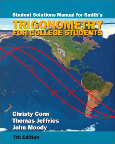 Stock image for Student Solutions Manual for Smith's Trigonometry for College Students for sale by ThriftBooks-Dallas