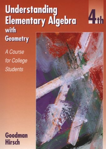 Stock image for Understanding Elementary Algebra with Geometry: A Course for College Students for sale by SecondSale