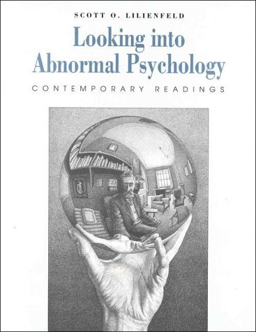 Imagen de archivo de Looking Into Abnormal Psychology: Contemporary Readings a la venta por Wonder Book