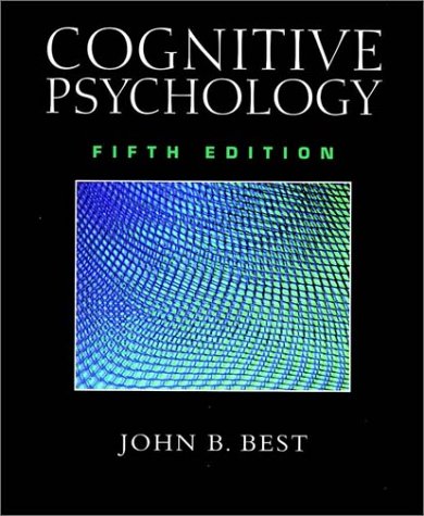 Imagen de archivo de Cognitive Psychology (5th Edn) a la venta por Anybook.com