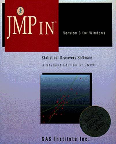 Stock image for JMP in Version 3 for Windows: Includes Version 3.2 Update for sale by Rob the Book Man