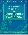 Imagen de archivo de Cross-Cultural Perspectives in Introductory Psychology a la venta por Better World Books