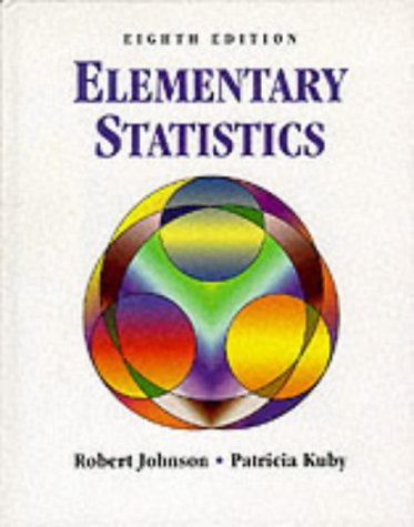 9780534356767: Elementary Statistics