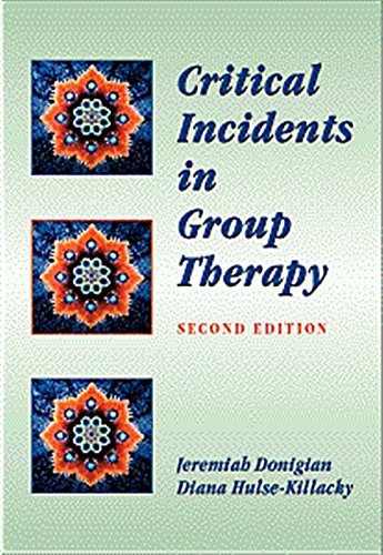 Imagen de archivo de Critical Incidents in Group Therapy (Group Counseling) a la venta por SecondSale