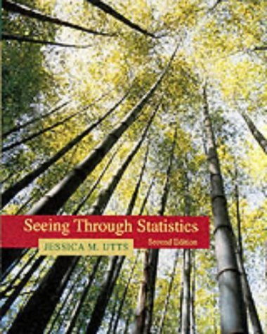 Imagen de archivo de Seeing Through Statistics a la venta por Better World Books