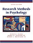 9780534358112: Research Methods in Experimental Psychology