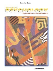 Beispielbild fr Essentials of Psychology: Exploration and Application (Paperbound Edition) zum Verkauf von Wonder Book