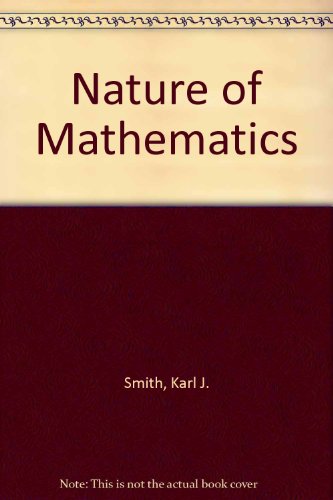 9780534363635: Nature of Mathematics