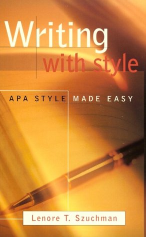 Stock image for Writing with Style : APA Style Made Easy (International Version) for sale by HPB-Red