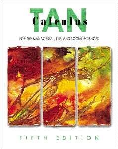 Stock image for Calculus for the Managerial, Life and Social Sciences for sale by HPB-Red