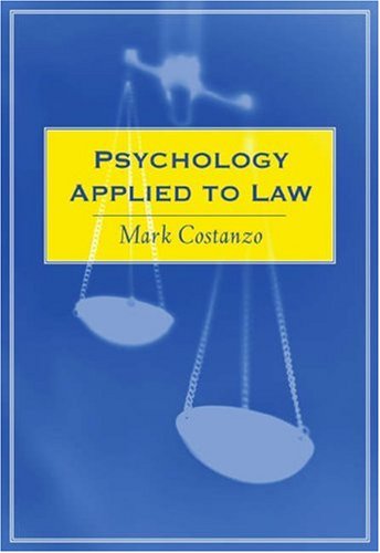 Stock image for Psychology Applied to Law for sale by ThriftBooks-Atlanta