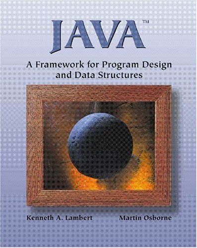 Imagen de archivo de Java: A Framework for Program Design and Data Structures a la venta por HPB-Red