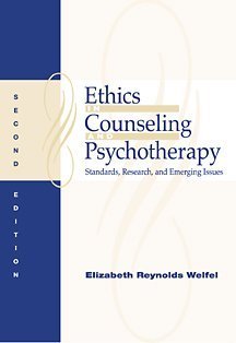 Beispielbild fr Ethics in Counseling and Psychotherapy: Standards, Research, and Emerging Issues zum Verkauf von Nealsbooks