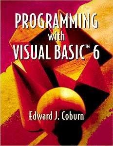 9780534368296: Programming with Visual BASIC 6