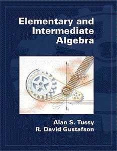 9780534368838: Elementary and Intermediate Algebra