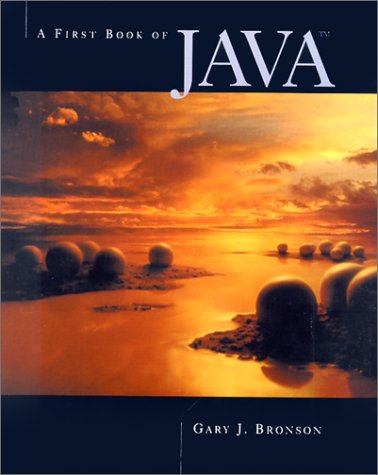 9780534369231: First Book of Java
