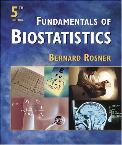 Imagen de archivo de Fundamentals of Biostatistics (with Data Disk) a la venta por Front Cover Books