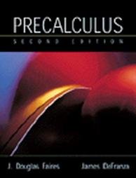 Imagen de archivo de Precalculus a la venta por SecondSale