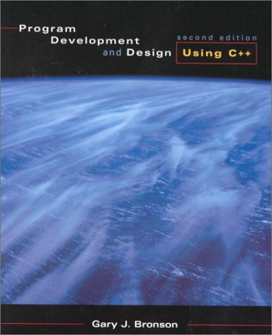 Imagen de archivo de Program Development and Design Using C++ a la venta por Better World Books