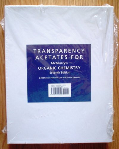 Stock image for Transparency Acetates for McMurry's Organic Chemistry (5th ed.) for sale by HPB-Red