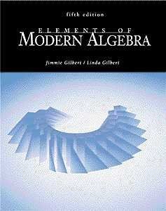 Stock image for Elements of Modern Algebra for sale by Better World Books