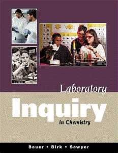 Beispielbild fr Laboratory Inquiry in Chemistry zum Verkauf von Better World Books
