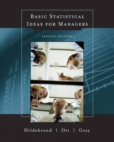 Imagen de archivo de Basic Statistical Ideas for Managers, 2nd Edition (with CD-ROM) a la venta por SecondSale