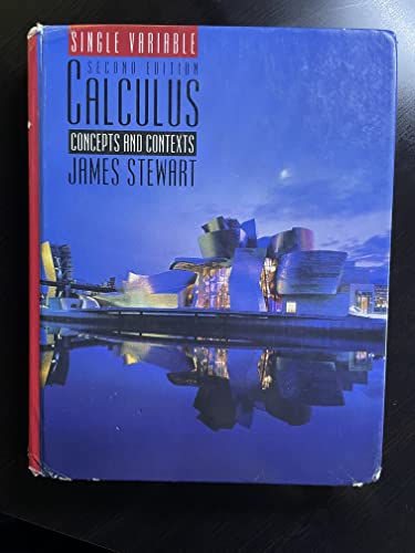 Stock image for Single Variable Calculus: Concepts and Contexts for sale by BookHolders