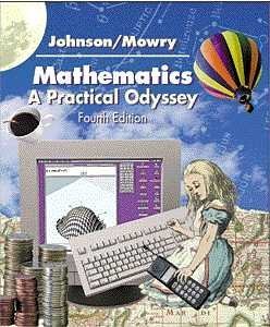 Beispielbild fr Mathematics : A Practical Odyssey zum Verkauf von Better World Books
