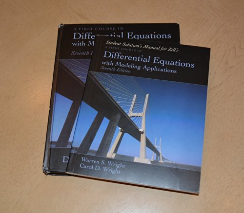 Stock image for A First Course in Differential Equations with Modeling Applications for sale by Alien Bindings