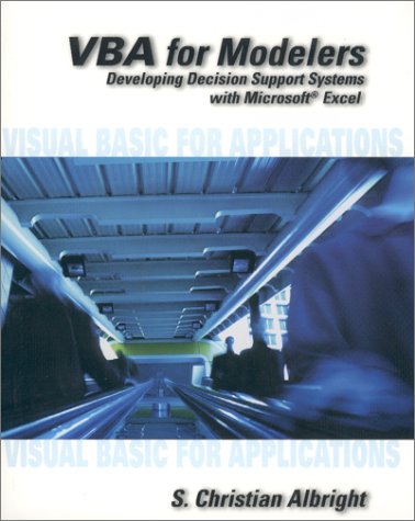9780534380120: VBA for Modelers: Developing Decision Support Systems Using Management Science