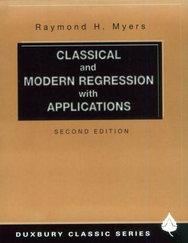 Imagen de archivo de Classical and Modern Regression with Applications a la venta por GoldBooks