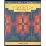 9780534380434: Statistics: The Exploration and Analysis of Data + Cd-rom